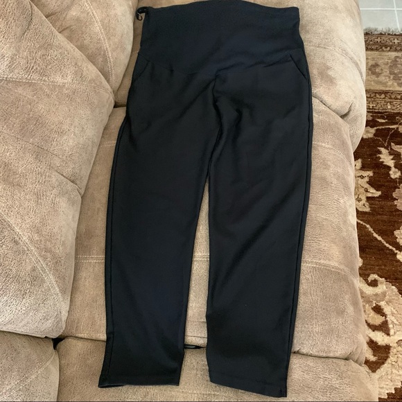 Alina Mae From Belly to Baby Black Pants - Picture 2 of 7